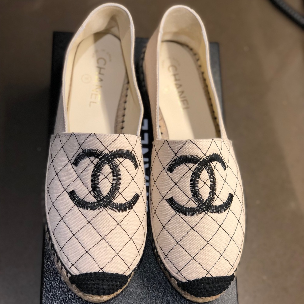 Chanel espadrille NWT